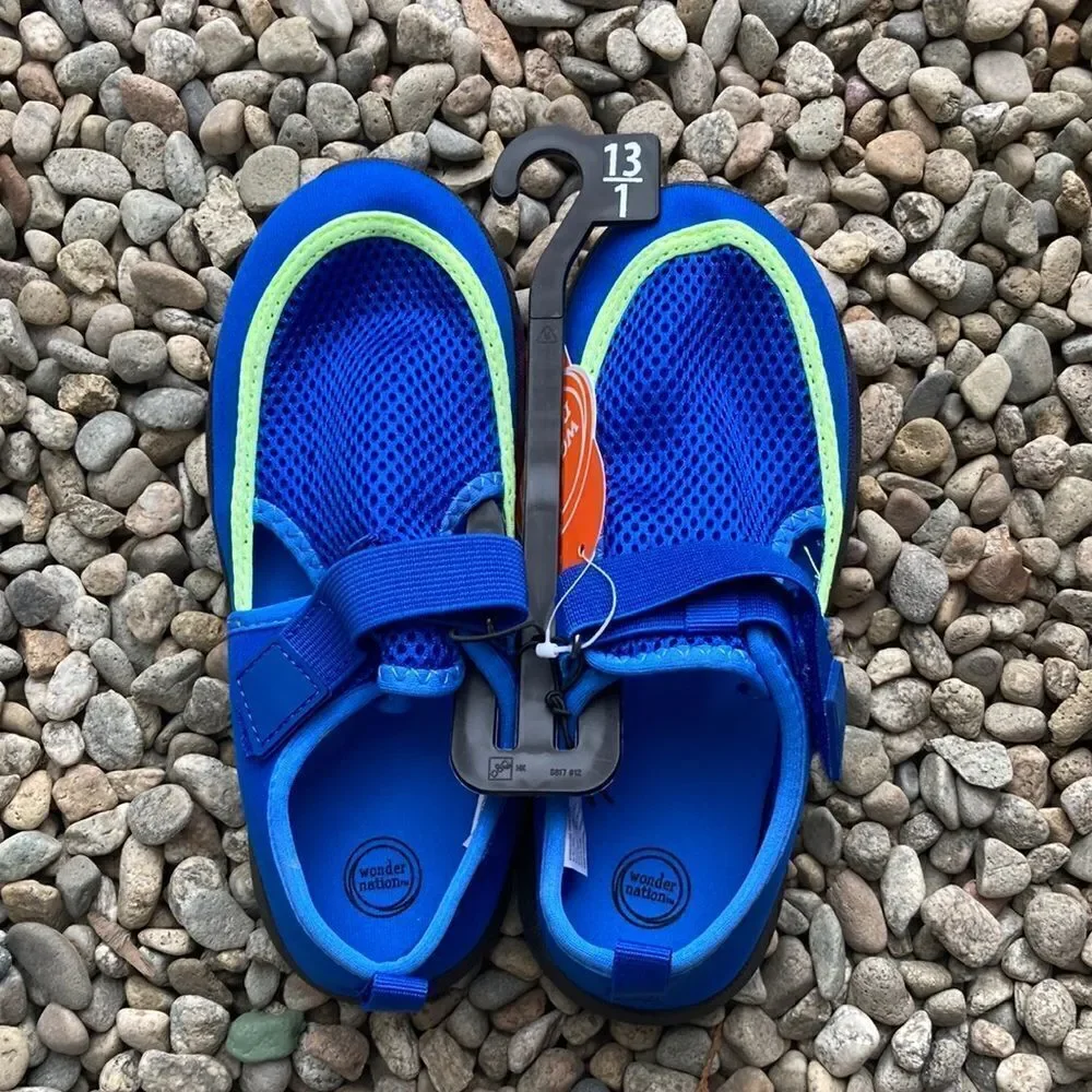 Little Kid Breathable Mesh Velcro Strap Water Shoes Size 1/13